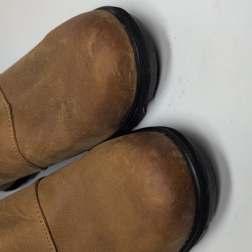 Sorel Joan of Arctic II hidden wedge brown ankle boot womans sz 9.5 EU 40.5 - Picture 5 of 15